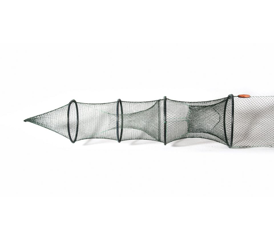 Dobbelt torskeruse 83/4 på PVC bøjler og med 6 meter rad